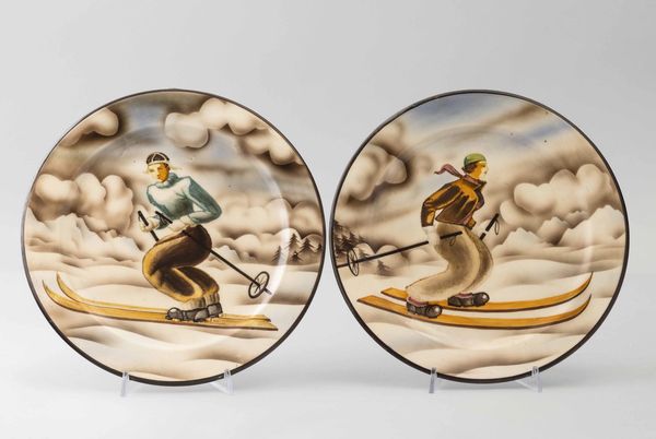 Carraresi e Lucchesi, Sesto Fiorentino, 1940 ca  - Asta Vetri e Ceramiche del '900 - Associazione Nazionale - Case d'Asta italiane