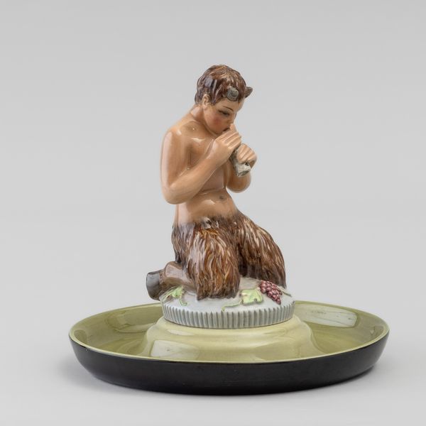 Abele Jacopi : Lenci, Torino, 1935 Fauno  - Asta Vetri e Ceramiche del '900 - Associazione Nazionale - Case d'Asta italiane