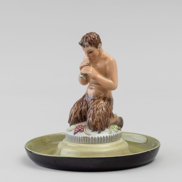 Abele Jacopi : Lenci, Torino, 1935 Fauno  - Asta Vetri e Ceramiche del '900 - Associazione Nazionale - Case d'Asta italiane