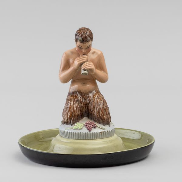 Abele Jacopi : Lenci, Torino, 1935 Fauno  - Asta Vetri e Ceramiche del '900 - Associazione Nazionale - Case d'Asta italiane