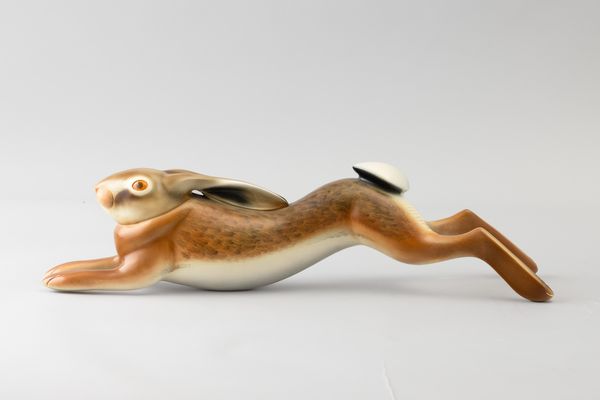 Lenci, Torino, 1935 Lepre  - Asta Vetri e Ceramiche del '900 - Associazione Nazionale - Case d'Asta italiane