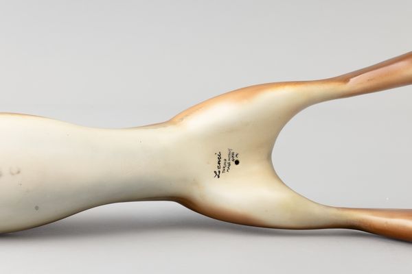 Lenci, Torino, 1935 Lepre  - Asta Vetri e Ceramiche del '900 - Associazione Nazionale - Case d'Asta italiane