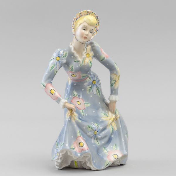 Camillo Ghigo : Lenci, Torino, 1930 ca La Riverenza  - Asta Vetri e Ceramiche del '900 - Associazione Nazionale - Case d'Asta italiane