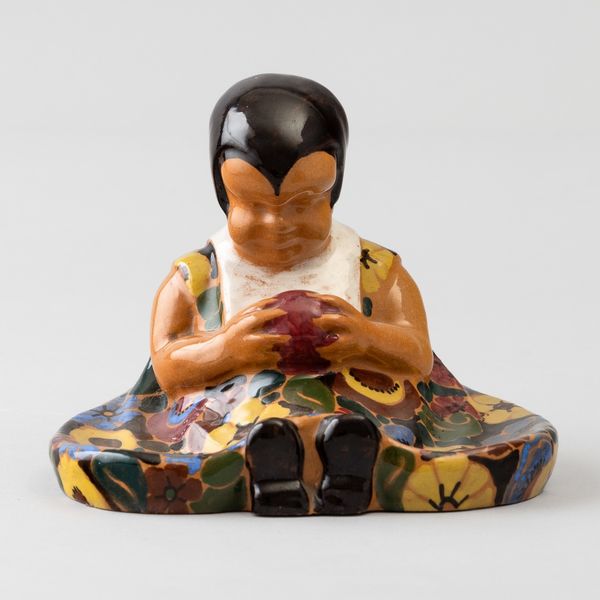 Davide Fabbri : La Salamandra, Perugia, 1923-30<BR>modello Domenico Baccarini  - Asta Vetri e Ceramiche del '900 - Associazione Nazionale - Case d'Asta italiane