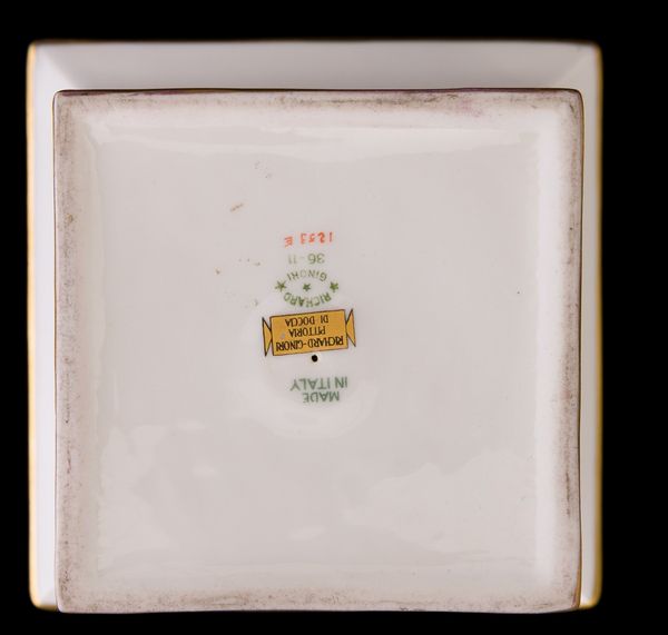 GIO PONTI : Richard Ginori, Sesto Fiorentino, 1930 ca  - Asta Vetri e Ceramiche del '900 - Associazione Nazionale - Case d'Asta italiane