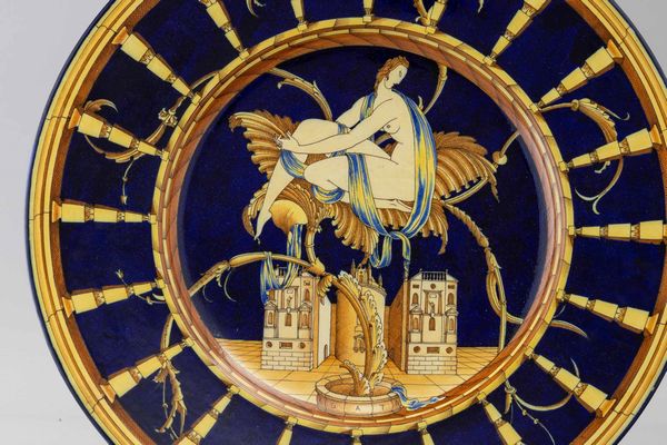 GIO PONTI : Richard Ginori, Sesto Fiorentino, 1927 ca  - Asta Vetri e Ceramiche del '900 - Associazione Nazionale - Case d'Asta italiane