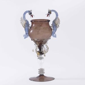 Salviati, Murano, 1900 ca  - Asta Vetri e Ceramiche del '900 - Associazione Nazionale - Case d'Asta italiane