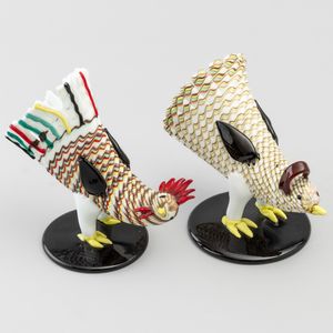 FULVIO BIANCONI : Venini, Murano, 1953 ca  - Asta Vetri e Ceramiche del '900 - Associazione Nazionale - Case d'Asta italiane