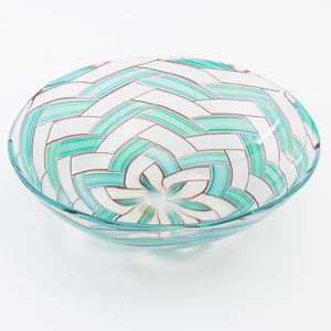 Ercole Barovier : Barovier & Toso, Murano, 1958<BR>riedizione degli anni '80  - Asta Vetri e Ceramiche del '900 - Associazione Nazionale - Case d'Asta italiane