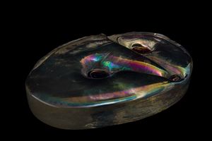 Max Ernst : Egidio Costantini (1912-2007)<BR>Fucina degli Angeli, Murano, 1968<BR>  - Asta Vetri e Ceramiche del '900 - Associazione Nazionale - Case d'Asta italiane