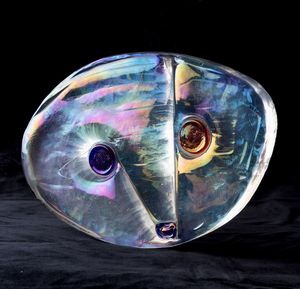 Max Ernst : Egidio Costantini (1912-2007)<BR>Fucina degli Angeli, Murano, 1968<BR>  - Asta Vetri e Ceramiche del '900 - Associazione Nazionale - Case d'Asta italiane