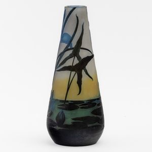 Émile Gallé : Francia, 1900 ca  - Asta Vetri e Ceramiche del '900 - Associazione Nazionale - Case d'Asta italiane