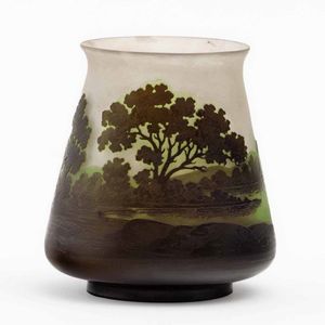 Émile Gallé : Francia, 1900 ca  - Asta Vetri e Ceramiche del '900 - Associazione Nazionale - Case d'Asta italiane