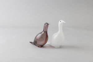 TAPIO WIRKKALA : Venini, Murano, 1960 ca  - Asta Vetri e Ceramiche del '900 - Associazione Nazionale - Case d'Asta italiane