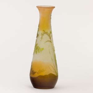 Émile Gallé : Francia, 1900 ca  - Asta Vetri e Ceramiche del '900 - Associazione Nazionale - Case d'Asta italiane