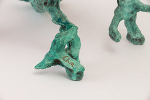 SANDRO CHIA : Venini, Murano, 2007  - Asta Vetri e Ceramiche del '900 - Associazione Nazionale - Case d'Asta italiane