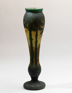 Daum, Francia, 1900 ca  - Asta Vetri e Ceramiche del '900 - Associazione Nazionale - Case d'Asta italiane