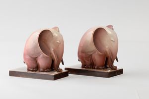 Tarcisio Tosin : La Freccia, Vicenza, 1935 ca  - Asta Vetri e Ceramiche del '900 - Associazione Nazionale - Case d'Asta italiane