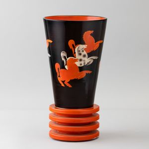 Dante Baldelli : Ceramiche Rometti, Umbertide, 1938 ca  - Asta Vetri e Ceramiche del '900 - Associazione Nazionale - Case d'Asta italiane