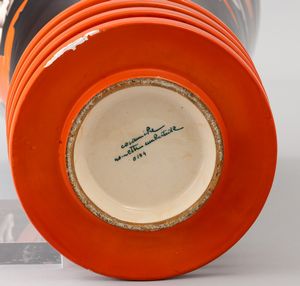 Dante Baldelli : Ceramiche Rometti, Umbertide, 1938 ca  - Asta Vetri e Ceramiche del '900 - Associazione Nazionale - Case d'Asta italiane