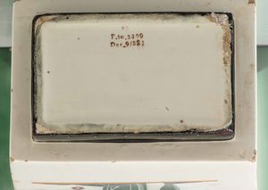 Angelo Simonetto : Galvani, Pordenone, 1934 ca  - Asta Vetri e Ceramiche del '900 - Associazione Nazionale - Case d'Asta italiane