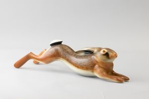 Lenci, Torino, 1935 Lepre  - Asta Vetri e Ceramiche del '900 - Associazione Nazionale - Case d'Asta italiane