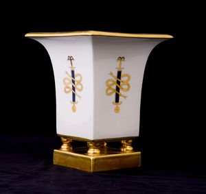 GIO PONTI : Richard Ginori, Sesto Fiorentino, 1930 ca  - Asta Vetri e Ceramiche del '900 - Associazione Nazionale - Case d'Asta italiane