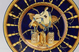 GIO PONTI : Richard Ginori, Sesto Fiorentino, 1927 ca  - Asta Vetri e Ceramiche del '900 - Associazione Nazionale - Case d'Asta italiane