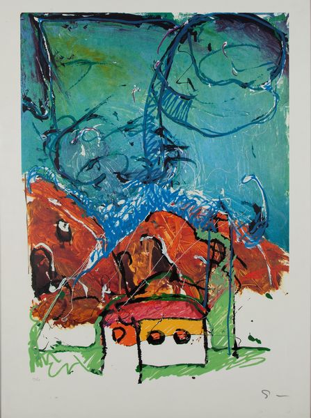 MARIO SCHIFANO : Senza Titolo  - Asta Arte moderna e contemporanea - Associazione Nazionale - Case d'Asta italiane