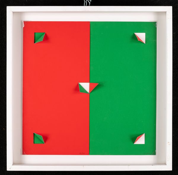 ENRICO CASTELLANI : Carta Piegata  - Asta Arte moderna e contemporanea - Associazione Nazionale - Case d'Asta italiane