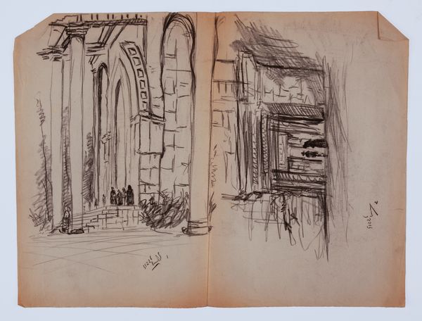 Francesco Dal Pozzo : Cartella contenente 37 disegni  - Asta Arte moderna e contemporanea - Associazione Nazionale - Case d'Asta italiane