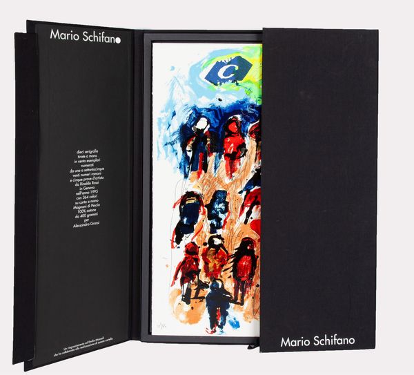 MARIO SCHIFANO : 10 Serigrafie  - Asta Arte moderna e contemporanea - Associazione Nazionale - Case d'Asta italiane