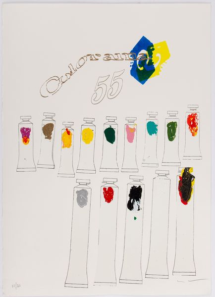 MARIO SCHIFANO : 10 Serigrafie  - Asta Arte moderna e contemporanea - Associazione Nazionale - Case d'Asta italiane