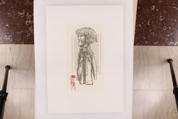 Giuseppe Guerreschi : Senza titolo  - Asta Arte moderna e contemporanea - Associazione Nazionale - Case d'Asta italiane