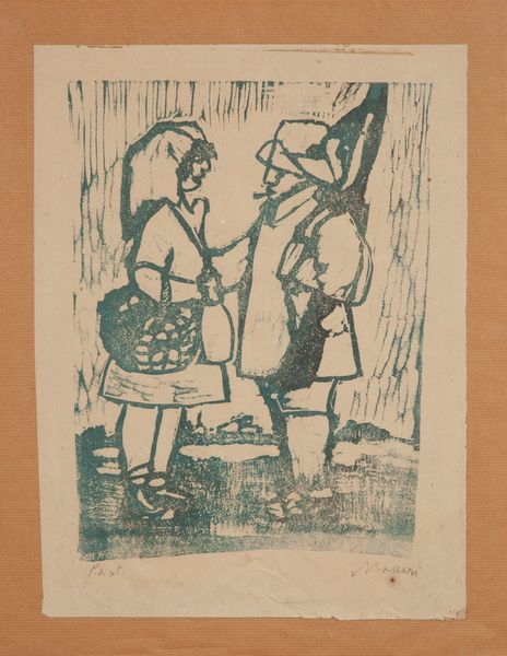 MINO MACCARI : Il partigiano  - Asta Arte moderna e contemporanea - Associazione Nazionale - Case d'Asta italiane