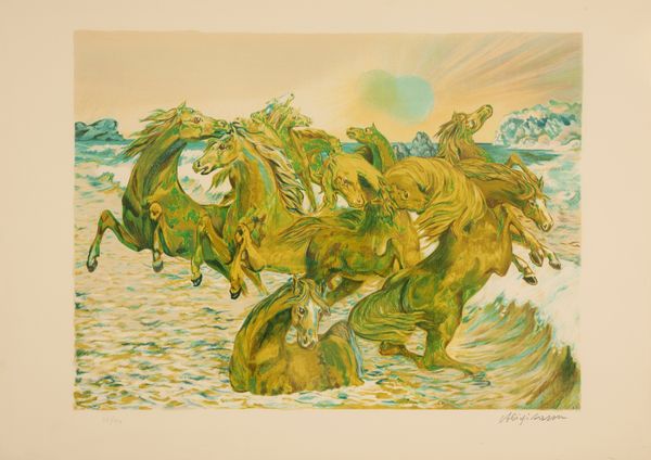 ALIGI SASSU : Cavalli  - Asta Arte moderna e contemporanea - Associazione Nazionale - Case d'Asta italiane