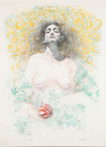 Renzo Vespignani : Il melograno  - Asta Arte moderna e contemporanea - Associazione Nazionale - Case d'Asta italiane