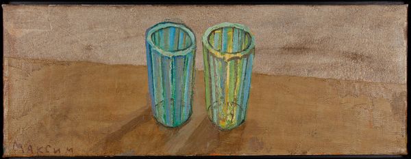 Maxim Kantor : Two Glasses  - Asta Arte moderna e contemporanea - Associazione Nazionale - Case d'Asta italiane