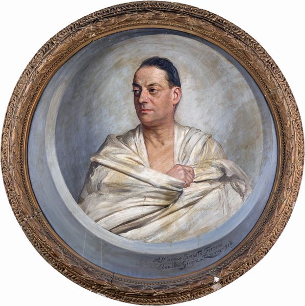 Edoardo Gioia : Ritratto di Ernesto Ferrero  - Asta Arte moderna e contemporanea - Associazione Nazionale - Case d'Asta italiane