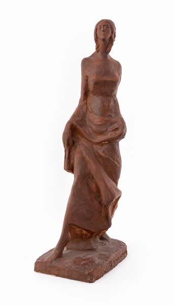 Enrico Mazzolani : Figura di donna  - Asta Arte moderna e contemporanea - Associazione Nazionale - Case d'Asta italiane