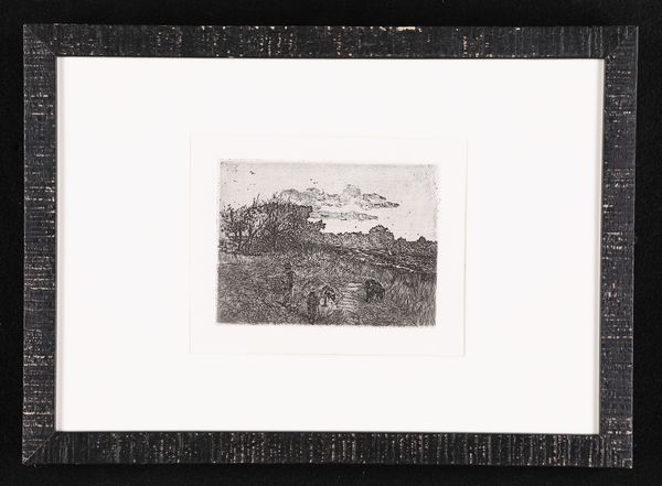 Giovanni Fattori : Paese al tramonto  - Asta Arte moderna e contemporanea - Associazione Nazionale - Case d'Asta italiane