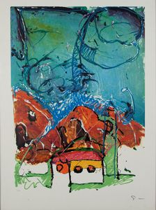 MARIO SCHIFANO - Senza Titolo