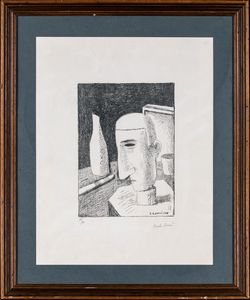 Carlo Carrà - Natura morta metafisica