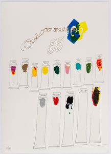 MARIO SCHIFANO : 10 Serigrafie  - Asta Arte moderna e contemporanea - Associazione Nazionale - Case d'Asta italiane