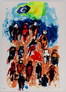 MARIO SCHIFANO : 10 Serigrafie  - Asta Arte moderna e contemporanea - Associazione Nazionale - Case d'Asta italiane