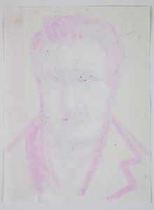 Aldo Borgonzoni : Ritratto di Sironi  - Asta Arte moderna e contemporanea - Associazione Nazionale - Case d'Asta italiane