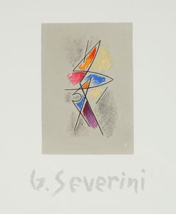 Gino Severini - Arlecchino