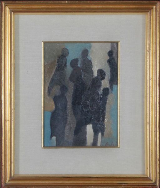 Nebbia a Barcellona, 1973  - Asta Libri illustrati e Arte Moderna, Contemporanea e Dipinti del XIX secolo - Associazione Nazionale - Case d'Asta italiane