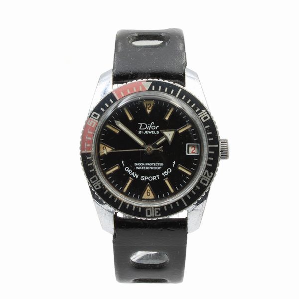 Difor Gran Sport 150, orologio vintage da polso  - Asta Orologi da polso Web Only - Associazione Nazionale - Case d'Asta italiane