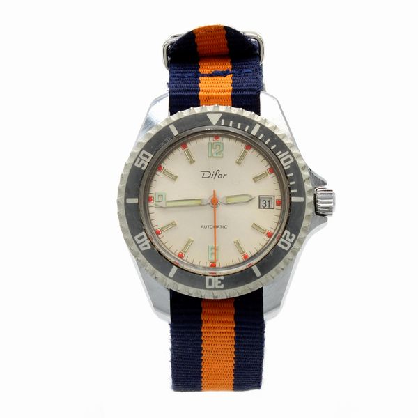 Difor, orologio vintage da polso  - Asta Orologi da polso Web Only - Associazione Nazionale - Case d'Asta italiane